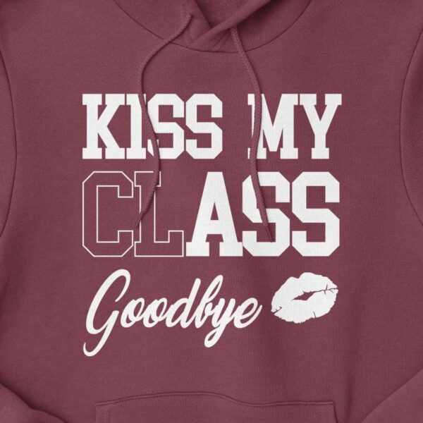 Abschlussmotiv "Kiss my Class" Vorderseite
