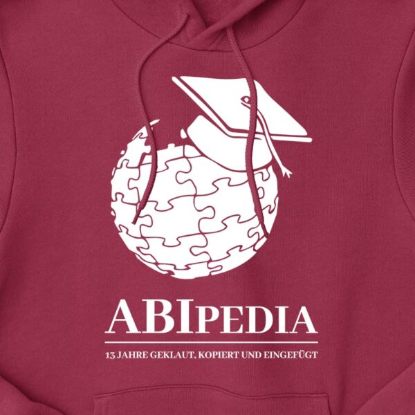 Abschlussmotiv "Abipedia" Vorderseite