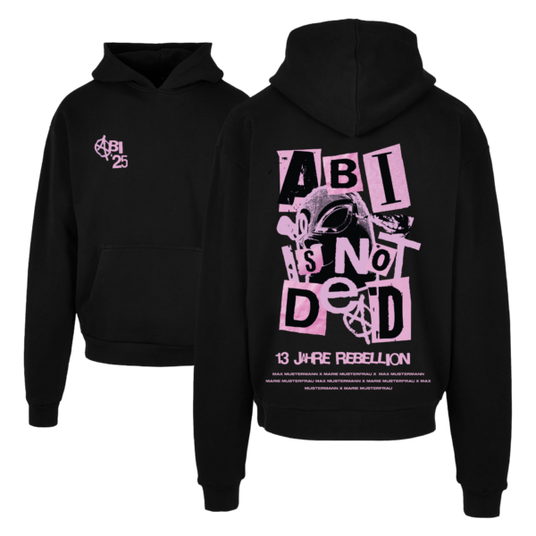 Abi Anarchie Abi is not Dead Punk Pullover Hoodie