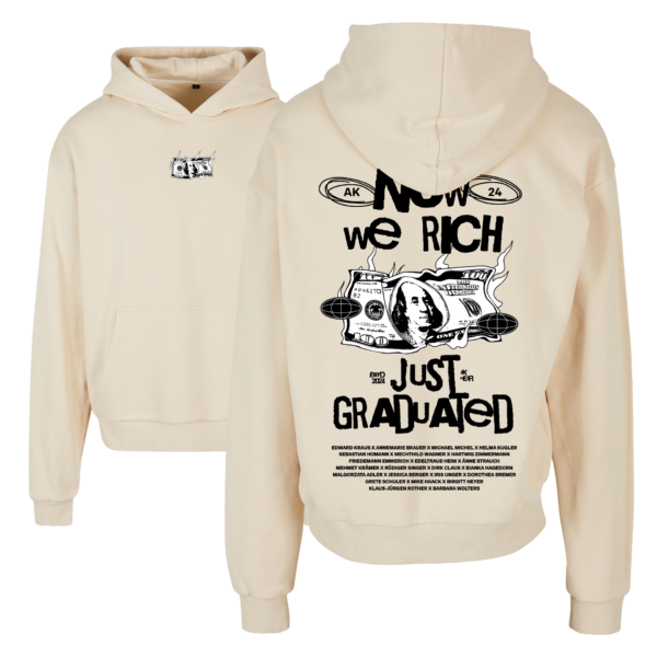 Rich Money Y2K Abschluss Pullover