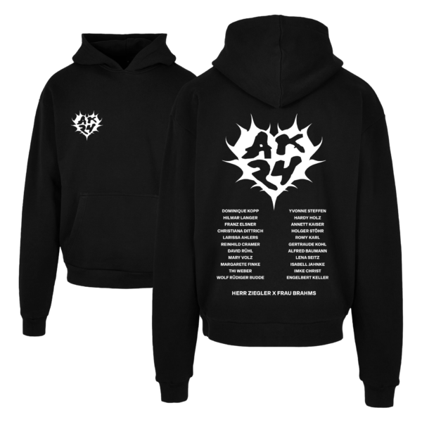 Spike Heart Y2K Abschluss Pullover